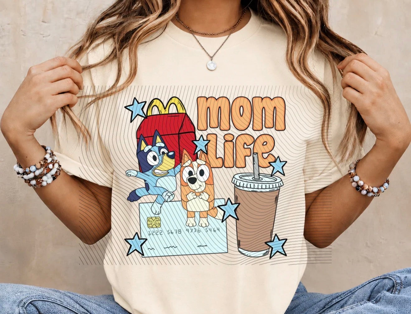 Mom Life - Blue
